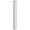 Ekena Millwork Craftsman Classic Square Non-Tapered, Fluted PVC Column, Prairie Capital & Prairie Base CC1009ENFPRPR - alternate 1